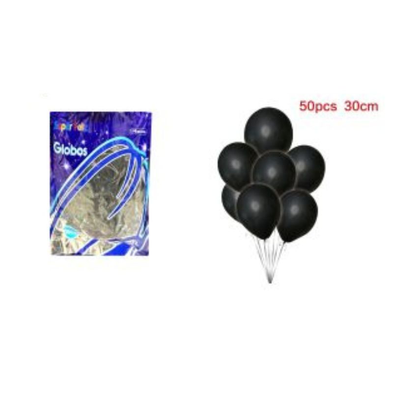 GENERICO - GLOBOS LATEX 30 CM 50 PCS
