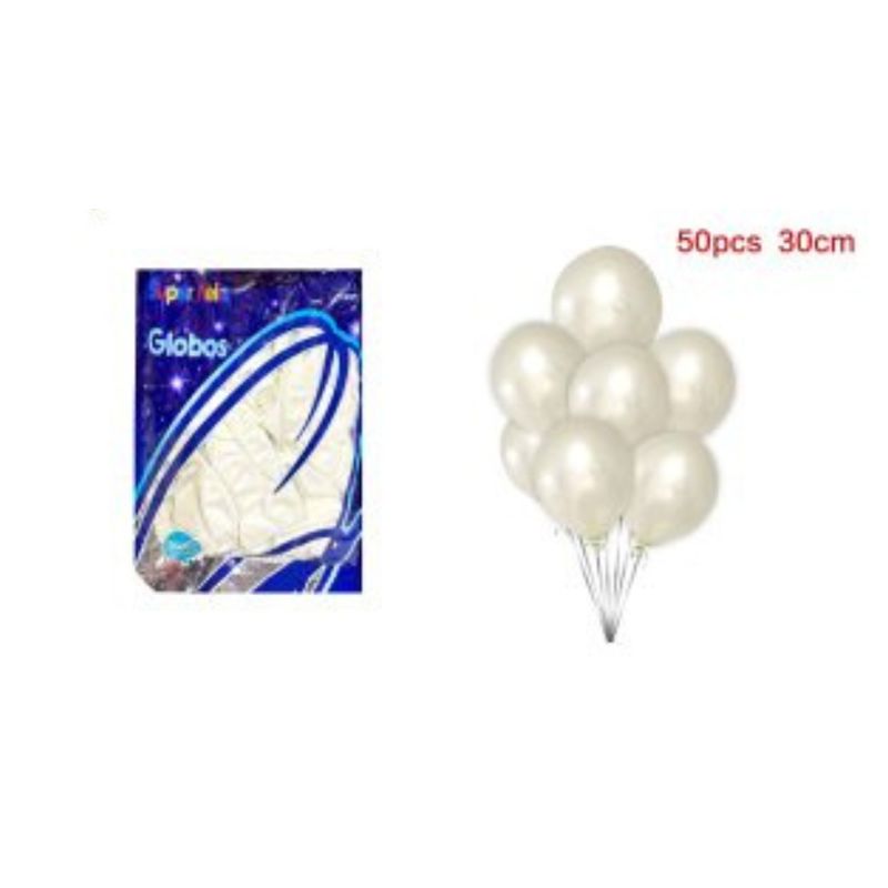 GENERICO - GLOBOS LATEX 30 CM 50 PCS