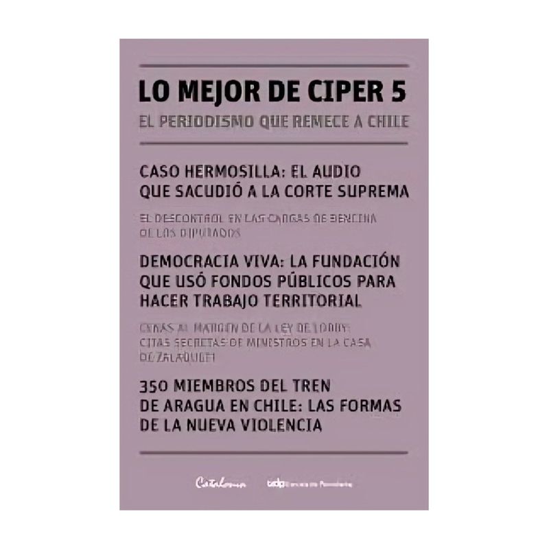 TOP10BOOKS - LIBRO LO MEJOR DE CIPER 5 / CATALONIA / CIPER Y VARIOS AUTORES