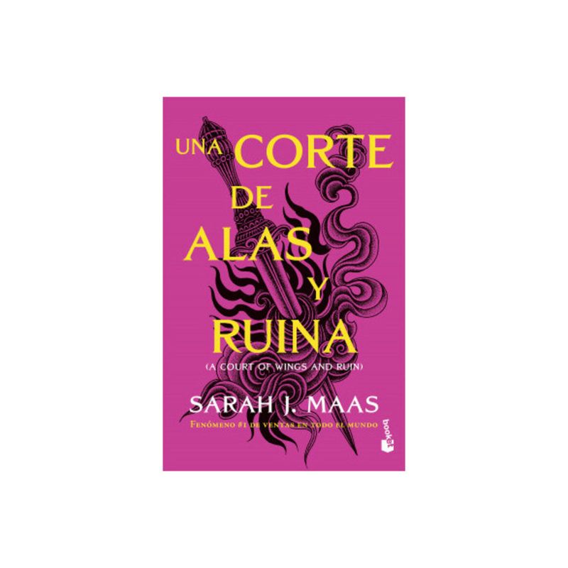 TOP10BOOKS - LIBRO UNA CORTE DE ALAS Y RUINA / TAPA BLANDA / SARAH J. MAAS