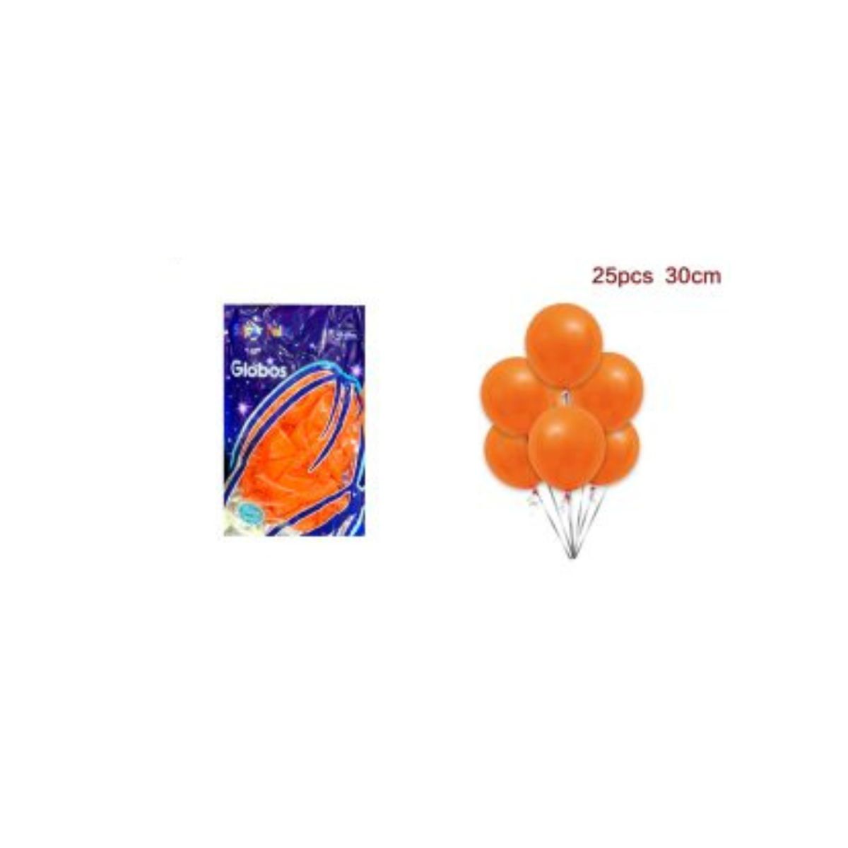 GENERICO - GLOBOS LATEX 30 CM 25 PCS