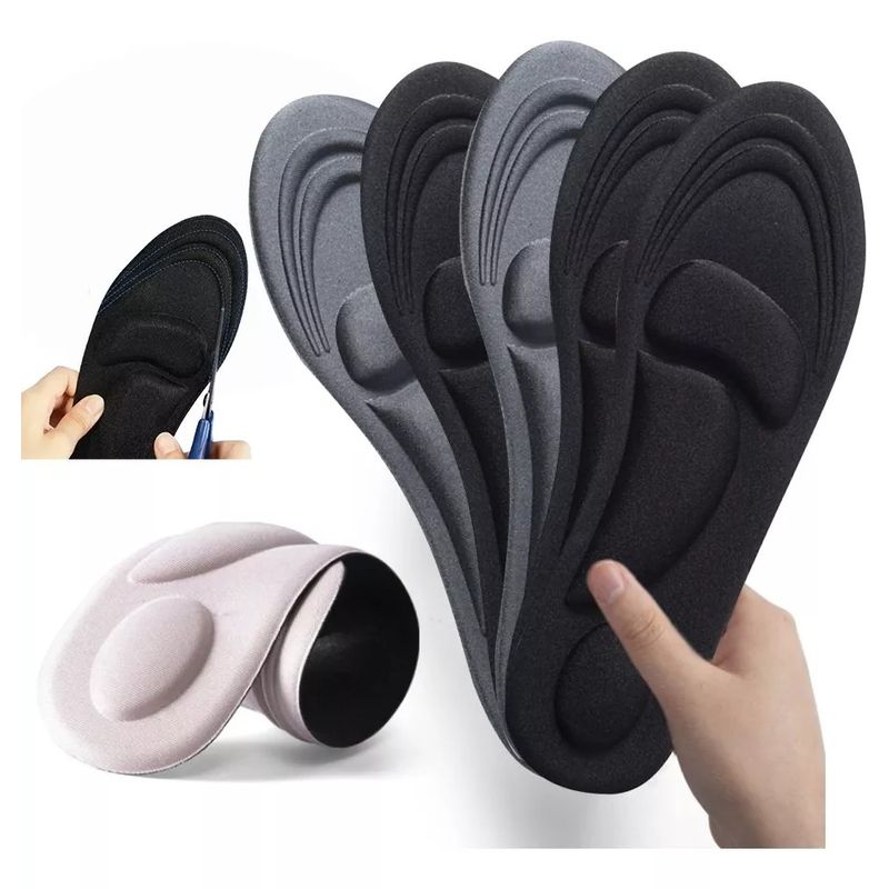 TNAKIEX - 10 pares de plantillas de esponja removibles/tallas 40-45