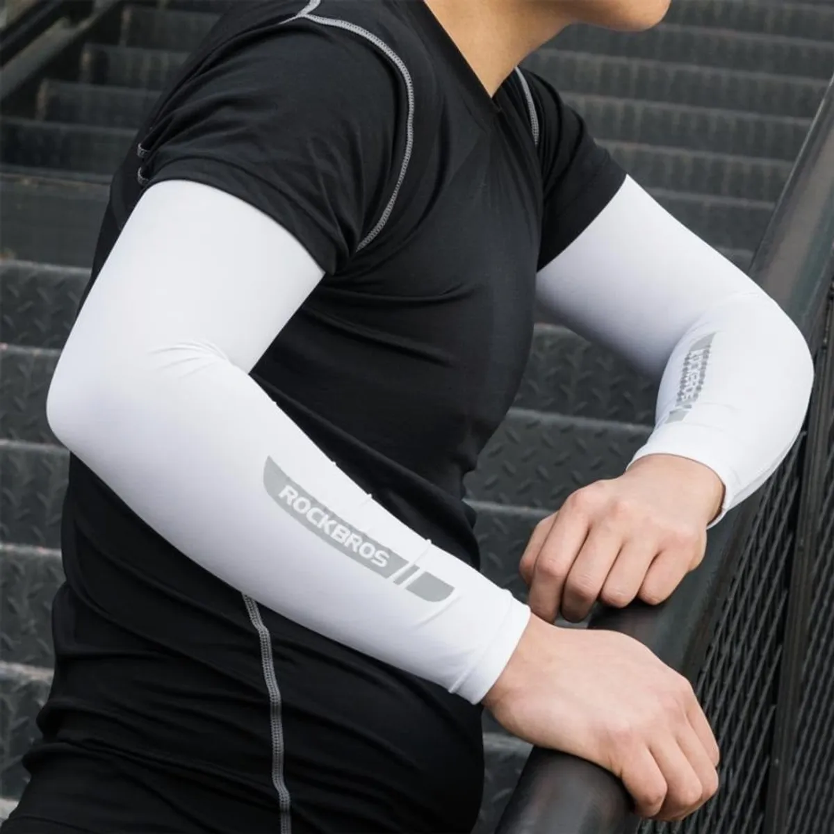 ROCKBROS - Mangas De Ciclismo Deportes Protección Uv Xt-016W