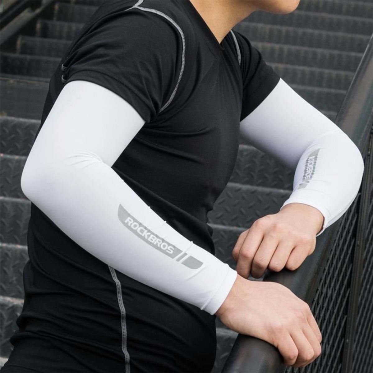 ROCKBROS - Mangas De Ciclismo Deportes Protección Uv Xt-016W