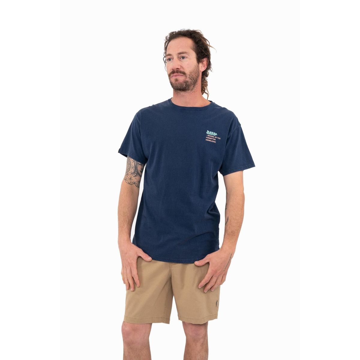 KAYA UNITE - Polera Hombre Livity Navy