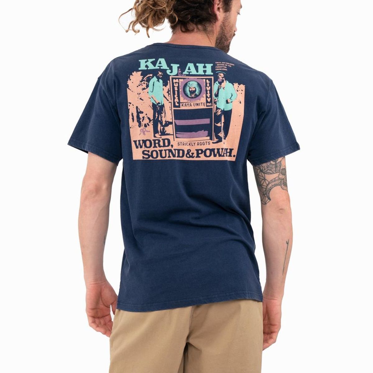 KAYA UNITE - Polera Hombre Livity Navy