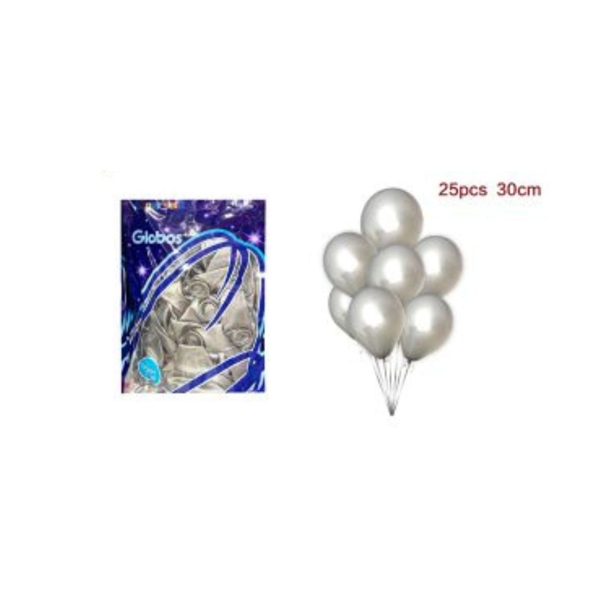 GENERICO - GLOBOS LATEX 30 CM 25 PCS