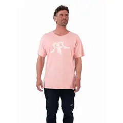 KAYA UNITE - Polera Hombre Orgánica Aqua Peach