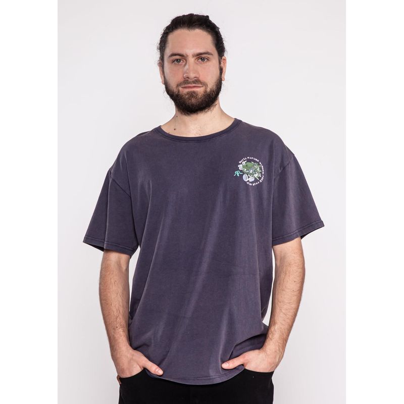 KAYA UNITE - Polera Hombre Time Navy