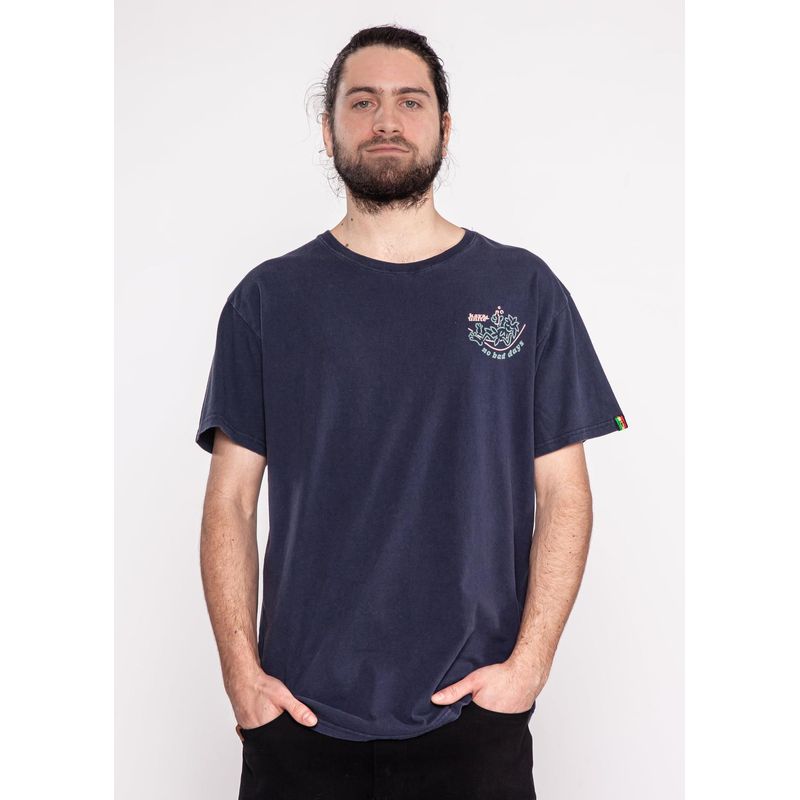 KAYA UNITE - Polera Hombre Lager Navy Pink