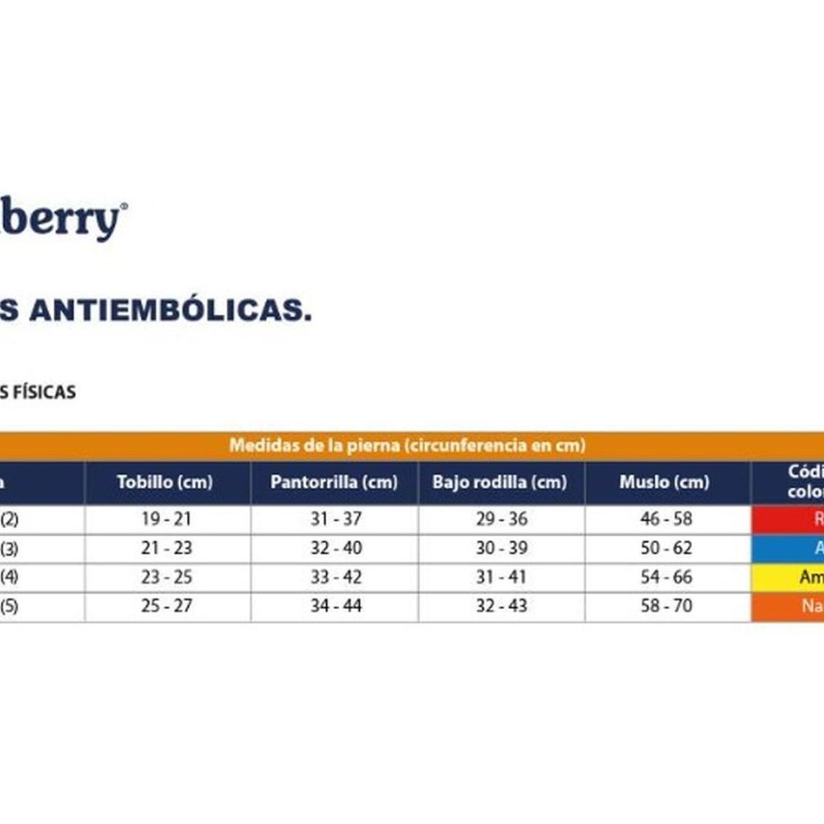 REUTTER - Medias Antiembolicas De Compresión -electromedicina - Blanco - S