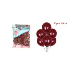 GENERICO - GLOBOS LATEX 25 CM 50 PCS