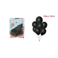 GENERICO - GLOBOS LATEX 25 CM 50 PCS