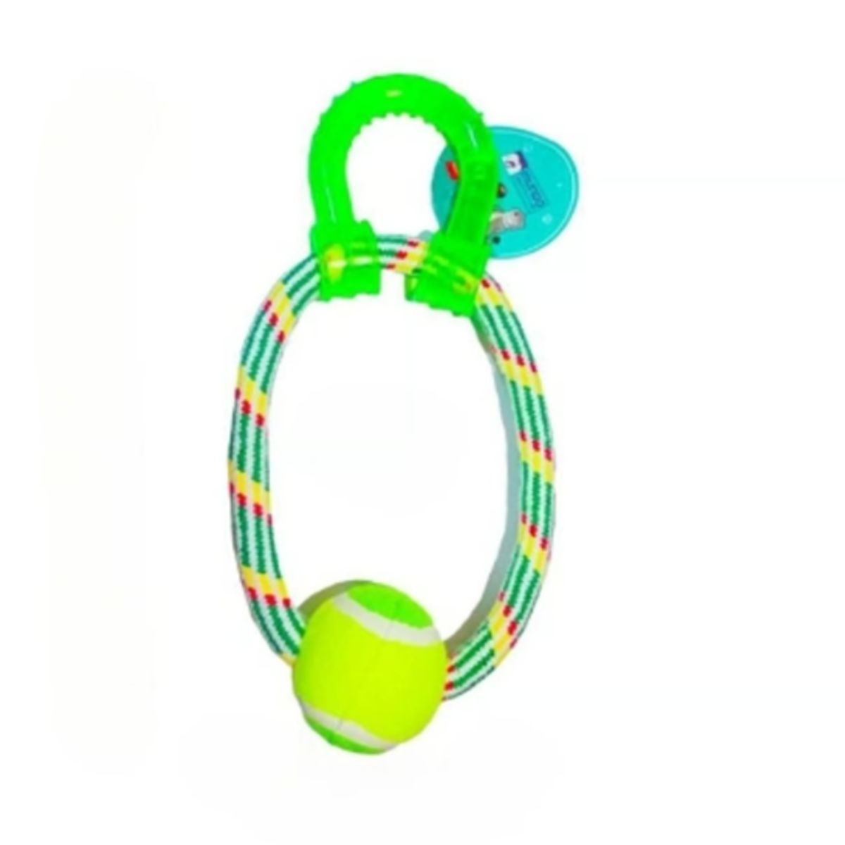 GENERICO - Juguete De Cuerda Para Halar Con Pelota Perros Mascotas