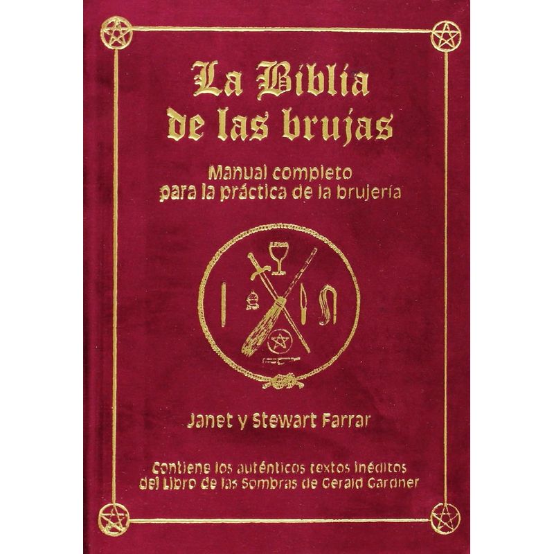 GENERICO - Libro La Biblia De Las Brujas - Farrar Janet