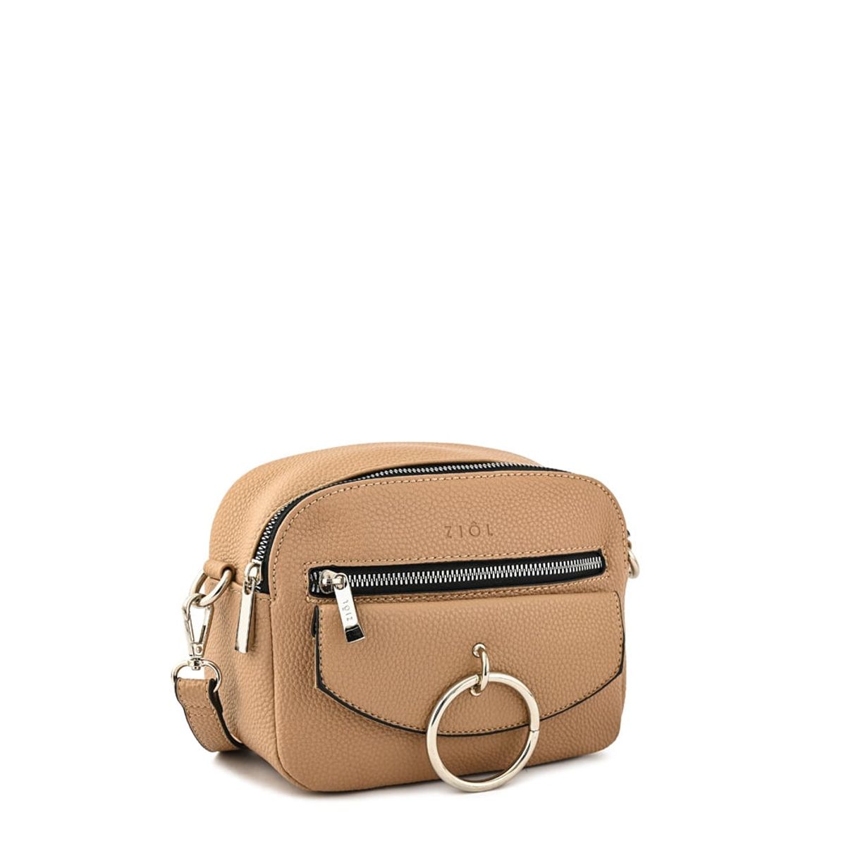 ZIOL - Cartera bandolera priscila mediana beige oscuro