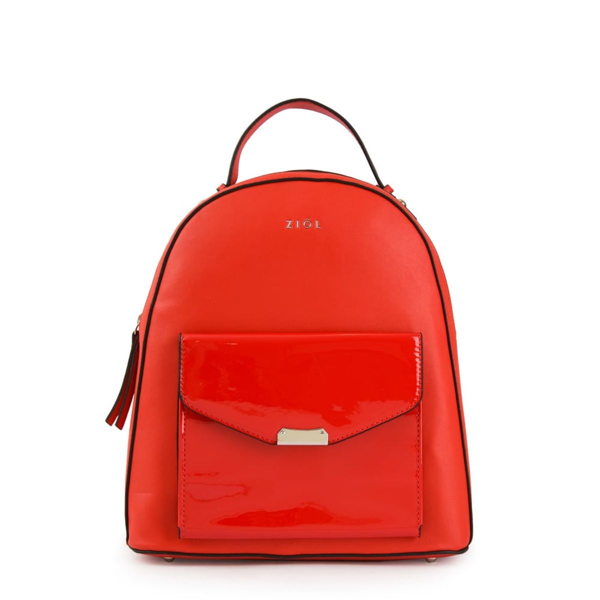 ZIOL - Mochila dorian mediana rojo