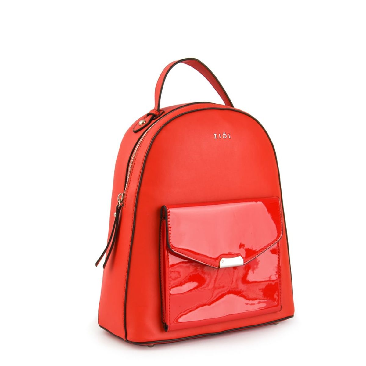 ZIOL - Mochila dorian mediana rojo