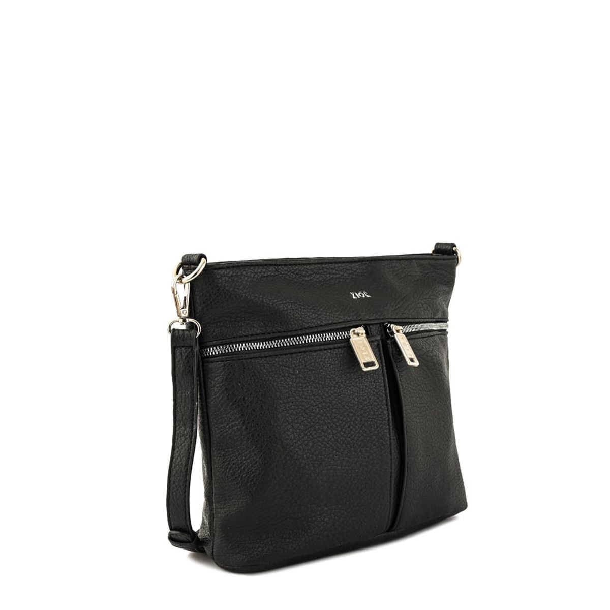 ZIOL - Cartera bandolera mediana cora negro
