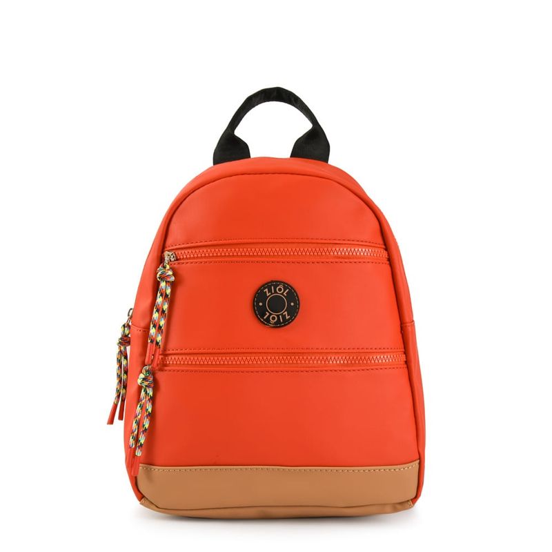 ZIOL - Mochila pequeña clodette rojo tomate