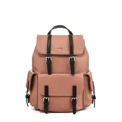 ZIOL - Mochila con tapa mediana zaciam rosa viejo