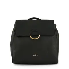 ZIOL - Mochila con tapa mediana sophie negro