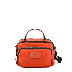 ZIOL - Cartera bandolera pequeña dátil rojo tomate