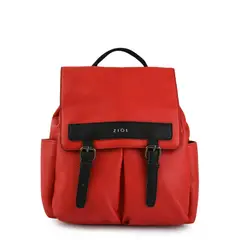 ZIOL - Mochila con tapa mediana aitina rojo