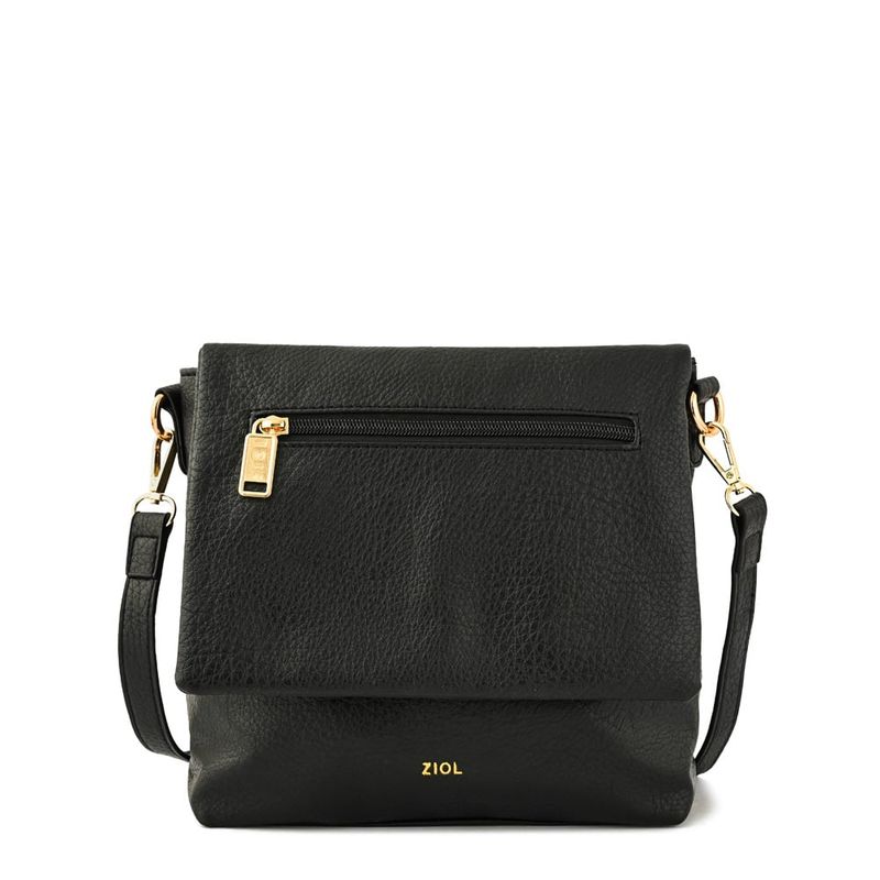 ZIOL - Cartera bandolera mediana arlet negro