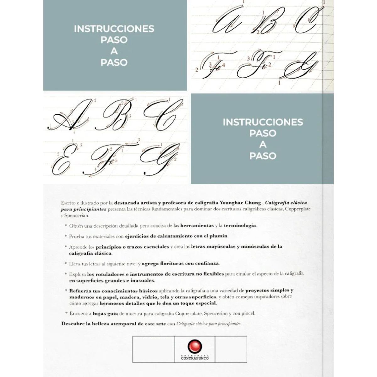 CONTRAPUNTO - Libro Caligrafía Clásica para Principiantes Younghae Chung