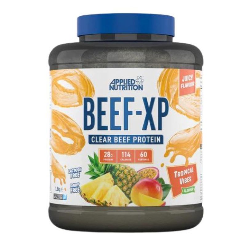 APPLIED NUTRITION - Beef-XP Applied Nutrition 4 Libras 60 Servicios. TROPICAL VIBES.