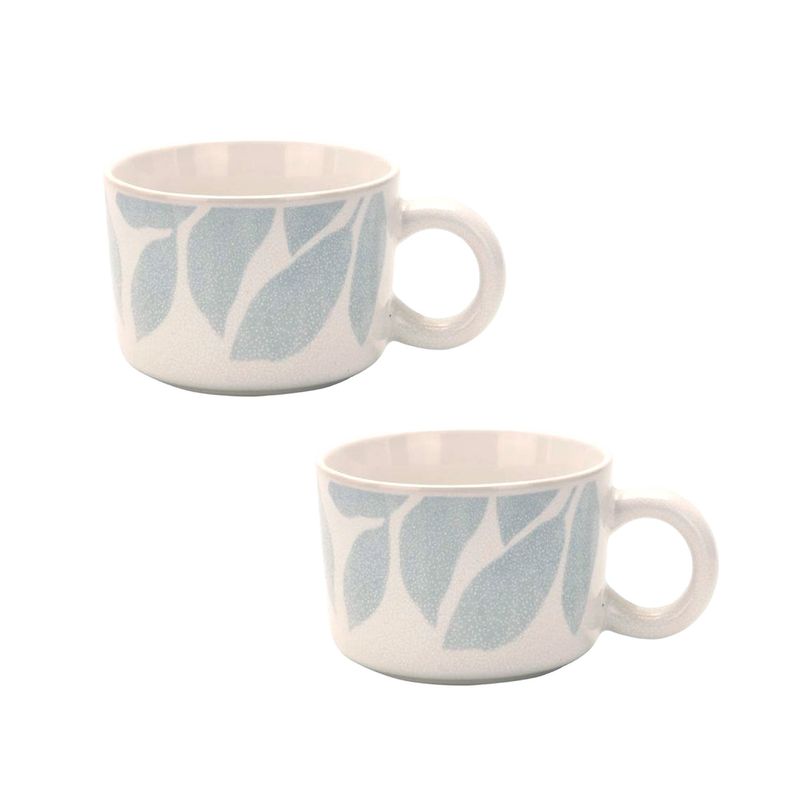 SIMPLIT - Set 2 Tazas Cerámica 420ml Palermo Simplit