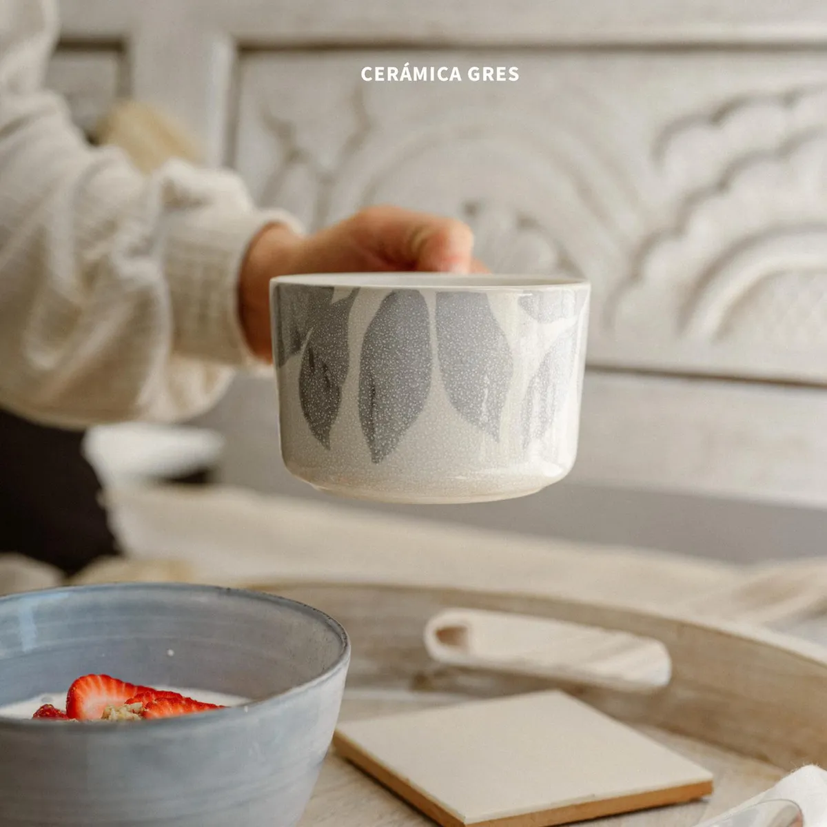 SIMPLIT - Set 2 Tazas Cerámica 420ml Palermo Simplit