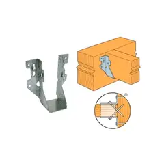 GENERICO - Conector para madera soporte lus24z ceppill. 2x4 Simpson
