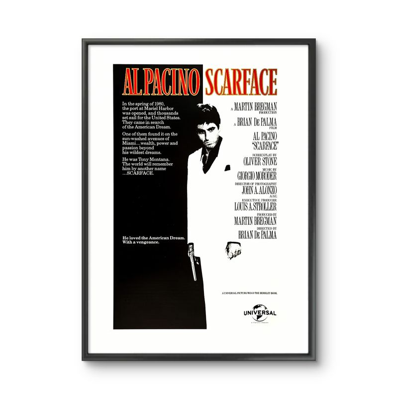 GENERICO - Cuadro afiche Pelicula Scarface