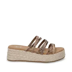 GOTTA - Sandalia Mujer Oro Plataforma 55972