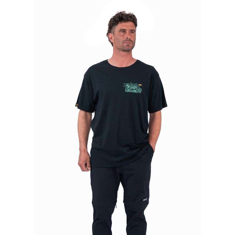 KAYA UNITE - Polera Hombre Music Black