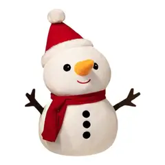 GENERICO - Peluches Navideños Muñeco De Nieve 30cm De Altura