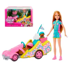 BARBIE - VEHÍCULO PARA MUÑECAS STACIE AL RESCATE GO-KART.-