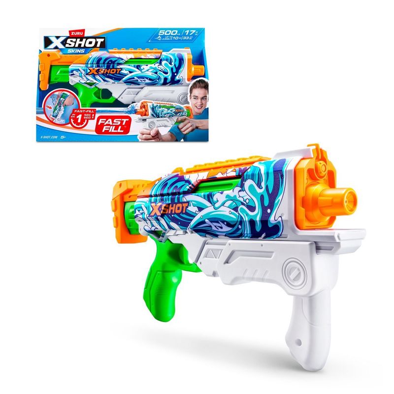 X-SHOT - LANZA AGUA SKINS X-SHOT - WAVES