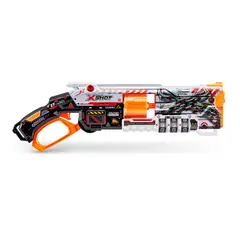 X-SHOT - LANZA DARDOS MENACE SKINS LOCK GUN CON 16 DARDOS