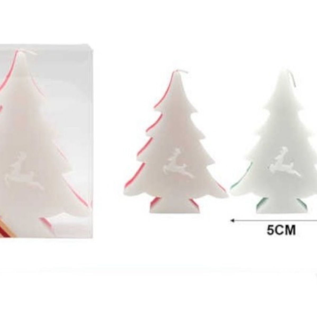 OEM - PACK 02 VELAS AEROMATICAS DE NAVIDAD ARBOL NAVIDEÑO