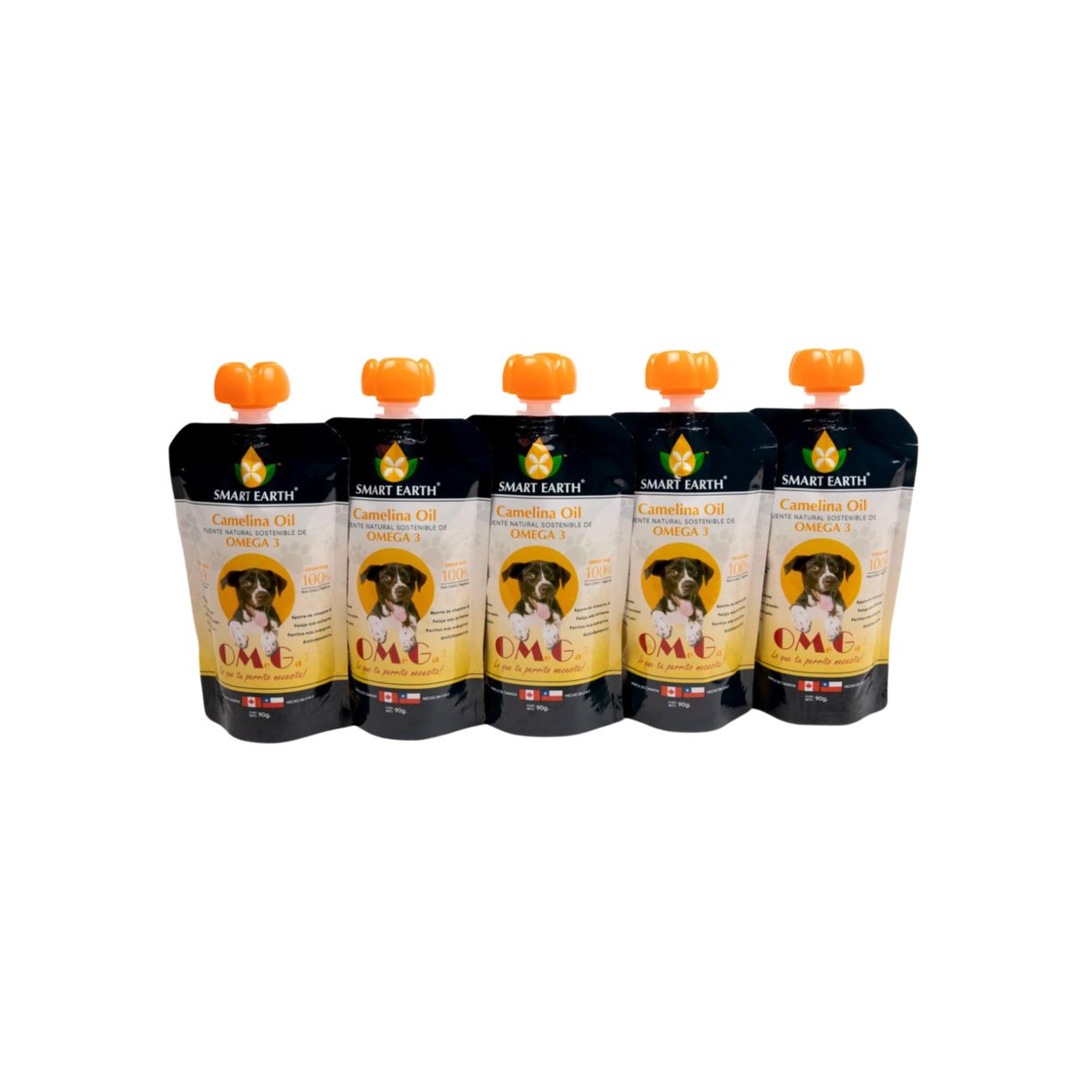 GENERICO - Omega 3 Smart Earth Camelina Oil para Caninos pack X5
