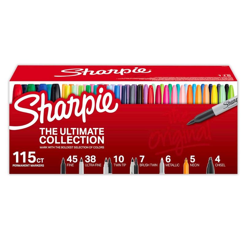SHARPIE - Marcador Sharpie The Ultimate Collection 115 Colores