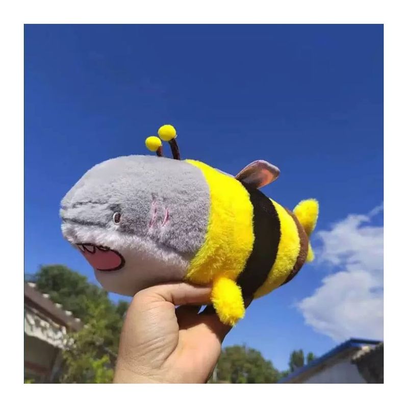 GENERICO - Peluche Tiburón Disfraz Abeja 30cm Kawaii