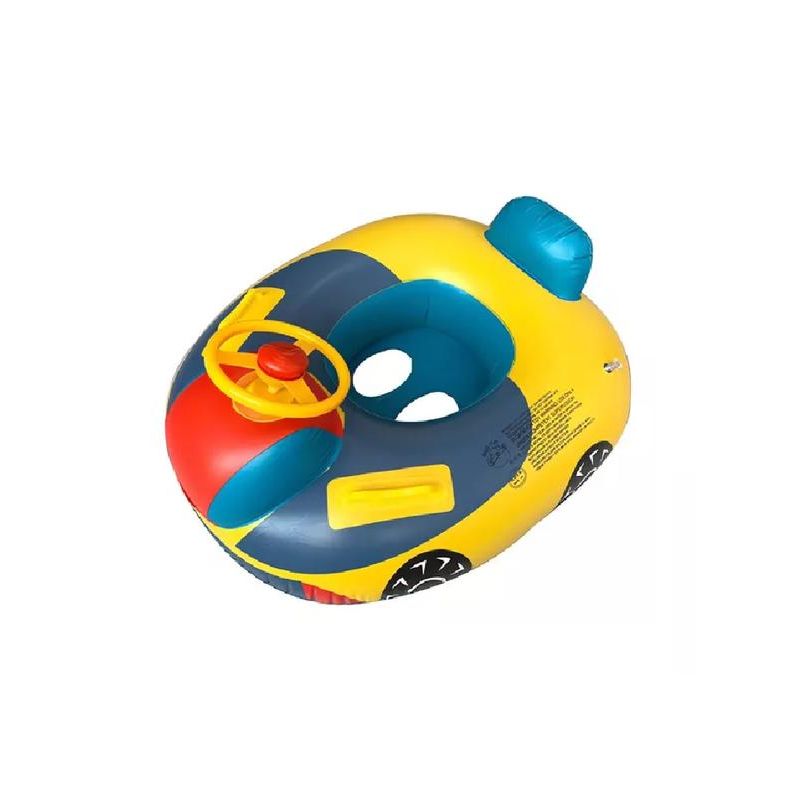 GENERICO - Flotador para bebés con volante multicolor
