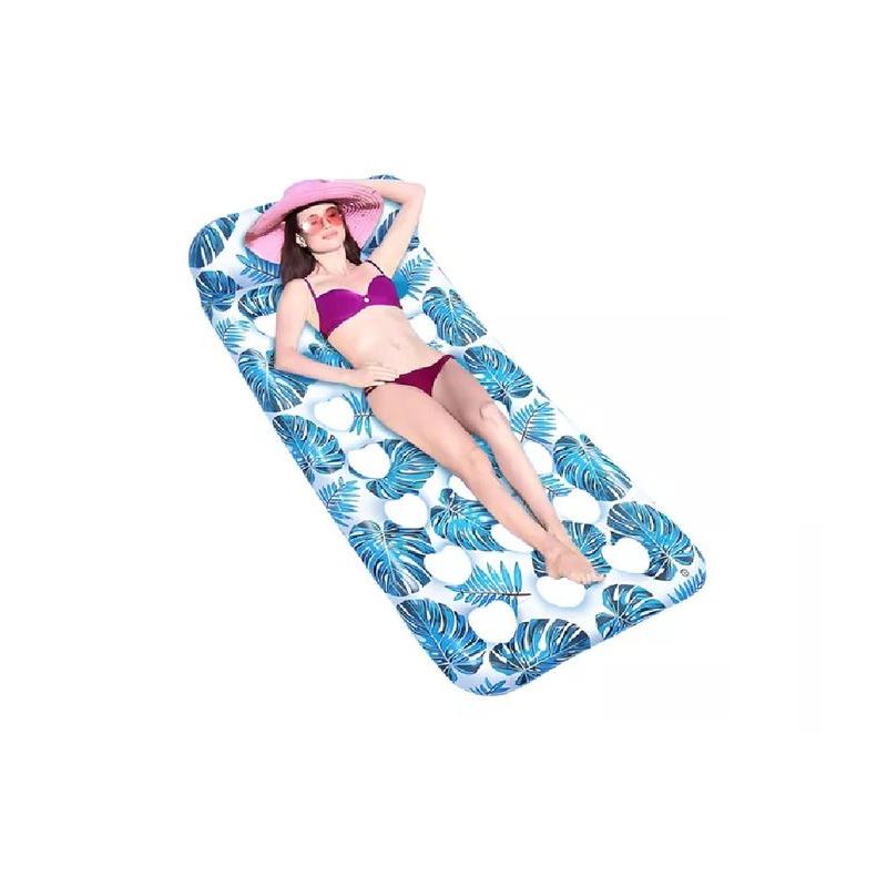 GENERICO - Hamaca flotante inflable adultos para piscina verano multicolor