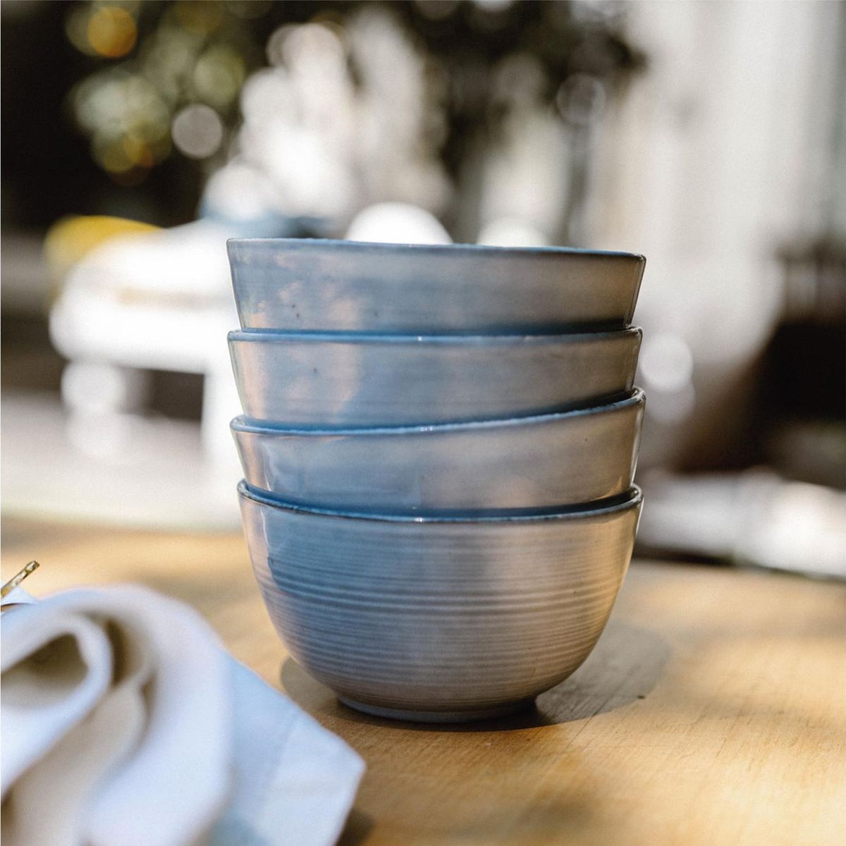 SIMPLIT - Set 4 Bowls Cerámica 7,5 cm Amalfi Simplit