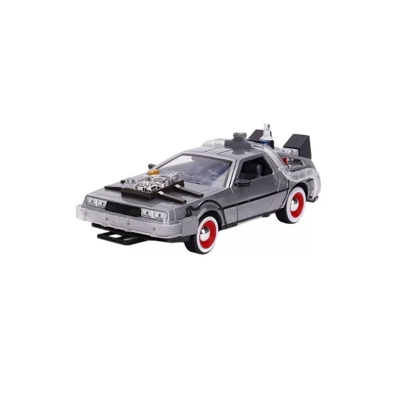 JADA TOYS - Automóvil Delorean Volver Al Futuro Parte 3 Jada Escala1:32