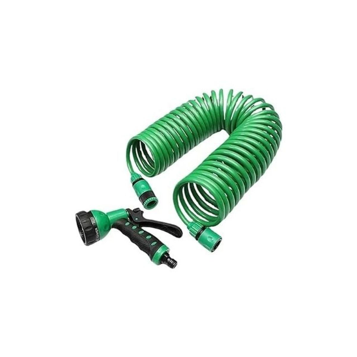 UNIVERSAL - Manguera de Jardín de Bobina Riego de 30 Metro, Resistente a la Corrosión
